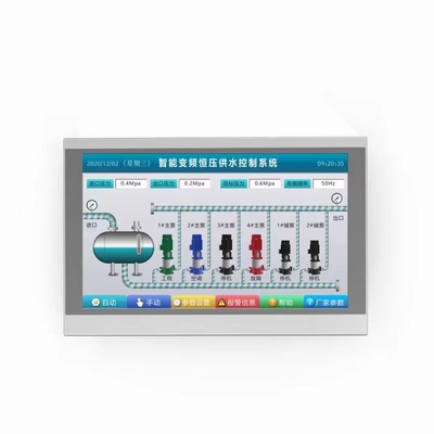 interfaccia RS232 RS485 64MB RAM Modbus della macchina della persona di 10Inch TFT LCD