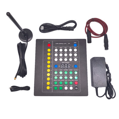 Controller wireless DMX per professionisti Concerto di supporto Glow LED Wristband 10 Zone Controller wireless