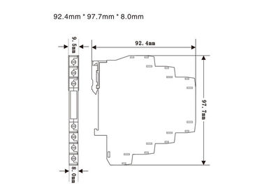 Isolatore del segnale numerico di CC 24V