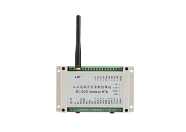 Input senza fili dello SpA 8 Digital del modulo 2km del modulo 8DI 8DO RTU dell'ingresso/uscita di frequenza ultraelevata Modbus RTU