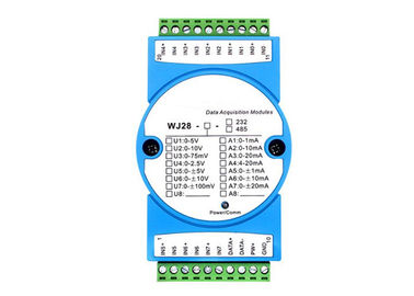 LS-WJ28 Rs232 Rs485 convertitore a segnale analogico 4-20mA o 0-5V di 8AI
