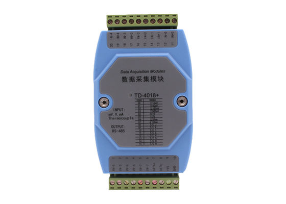 Modulo di Acuisition di dati analogici di CC 2000mW 8ch RS485 di LS-TD4018 24V