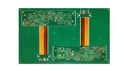 Il dito rigido dell'oro di ENIG di 6 strati del bordo FR4 pi del PWB di Flex Multilayer ha finito