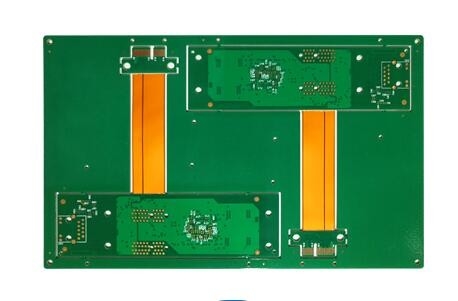 Il dito rigido dell'oro di ENIG di 6 strati del bordo FR4 pi del PWB di Flex Multilayer ha finito